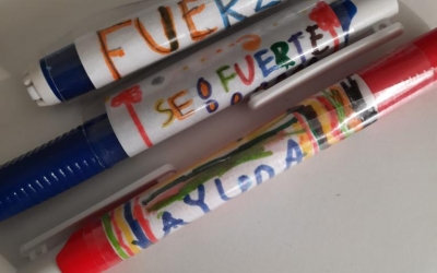 Regals enviats als alumnes de La Laguna | cedida